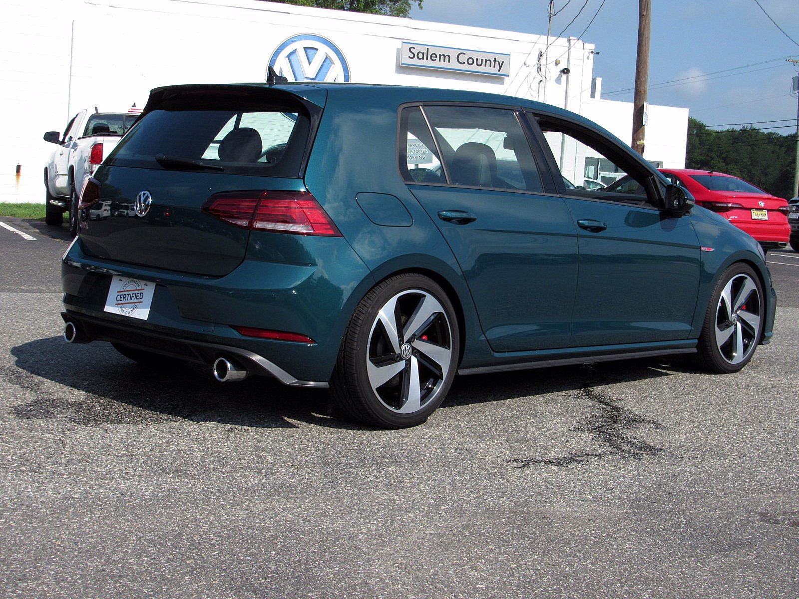 Certified Pre-Owned 2019 Volkswagen Golf GTI SE Hatchback in ...