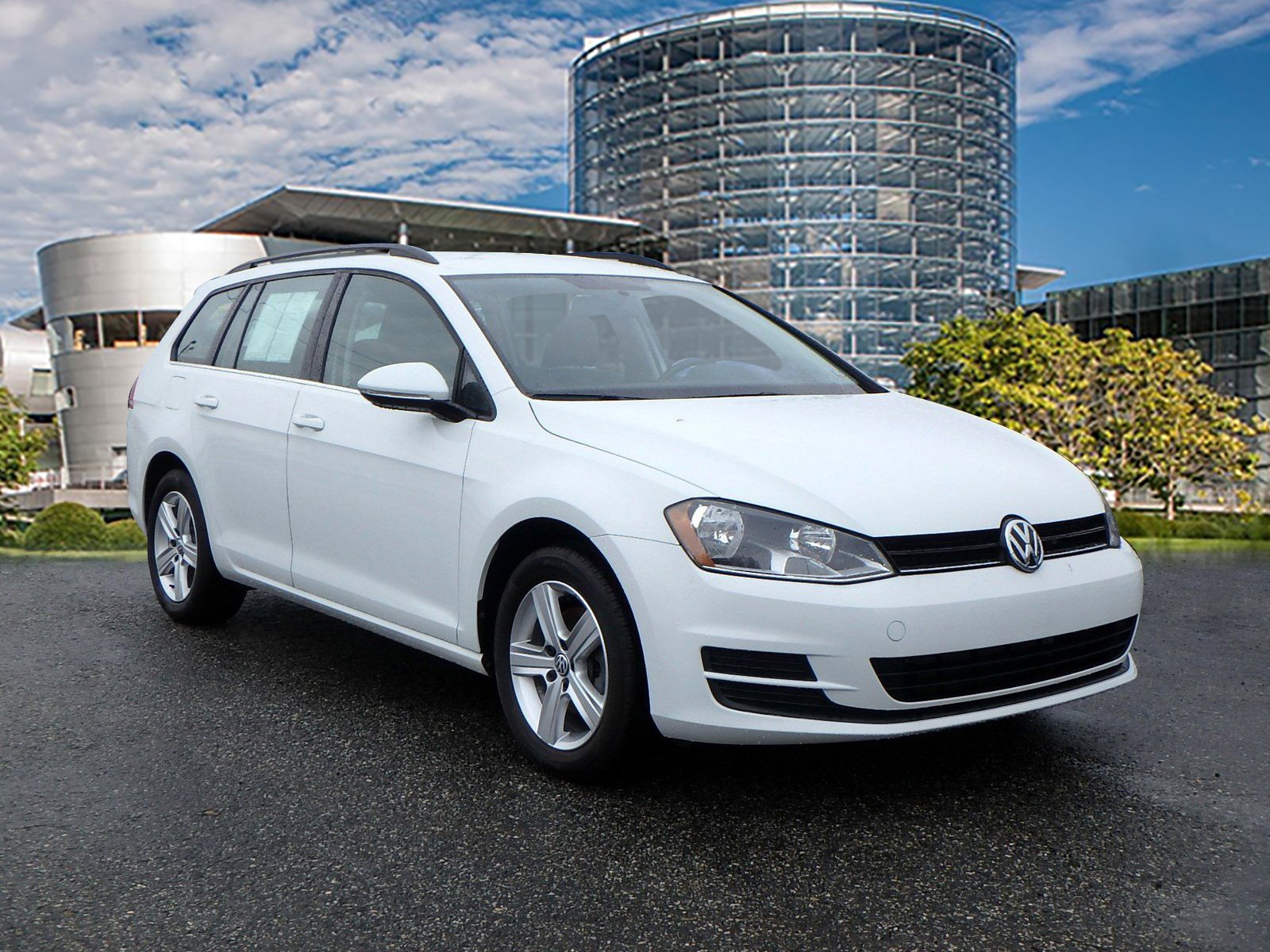 Certified Pre-Owned 2015 Volkswagen Golf SportWagen TDI S Station Wagon ...